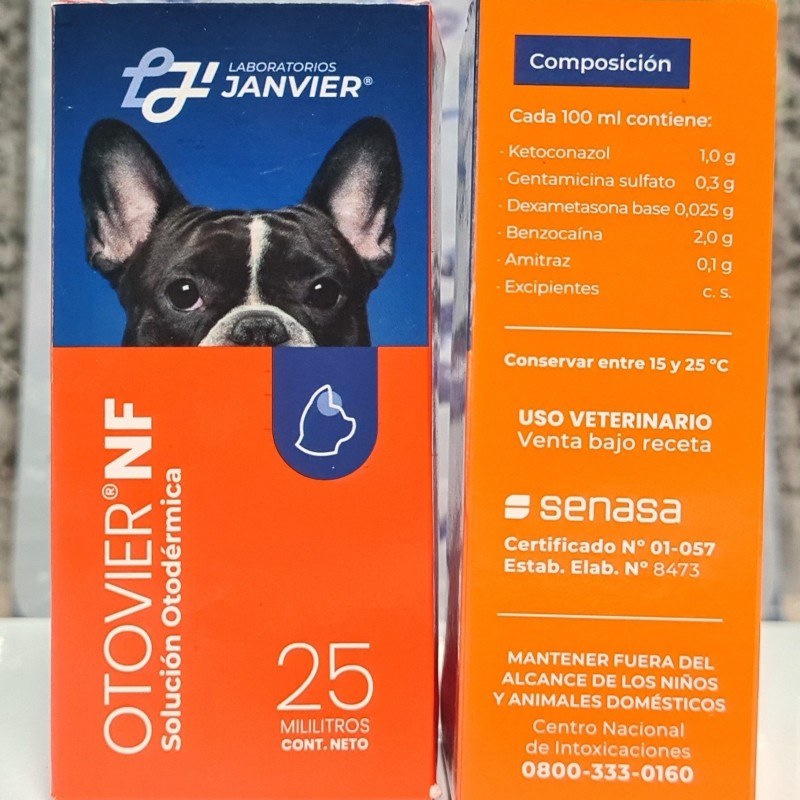 Otovier solución Otodermica